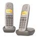 Gigaset A170 Duo - Wired Phone with Caller ID - ECO DECTGAP - Shadow + Additional Handset