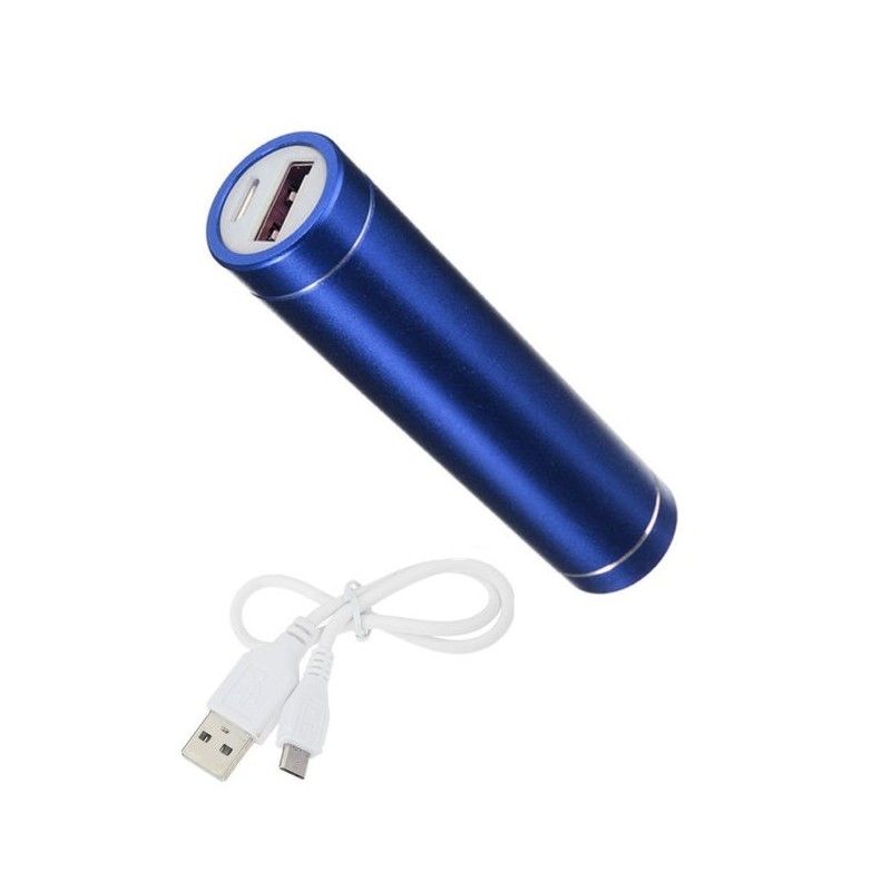 Gionee F9 Universal Power Bank 2600mAh with USB/Micro USB Cable - Blue