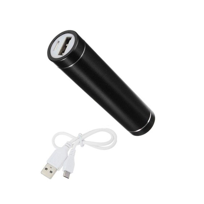 Huawei Y7 2019 Universal Power Bank 2600mAh with USB/Micro USB Cable - Black