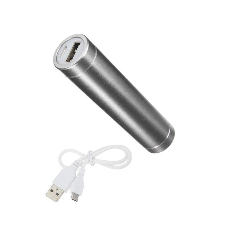 Xiaomi Redmi Note 6 Pro Universal Power Bank 2600mAh with USB/Micro USB Cable - Silver