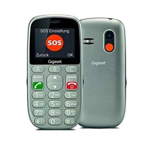 Gigaset Mobile Phone Gl390 Grey 2.8