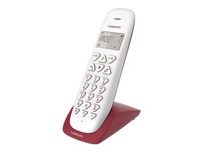 Logicom VEGA 150 - Cordless Phone with Caller ID - DECT - Raspberry