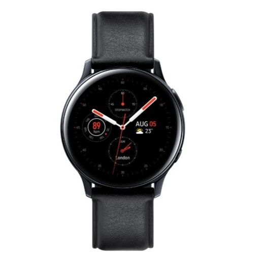 Samsung Galaxy Watch Active2 1.2" OLED 40mm Digital Watch Black Wifi GPS (Satellite)