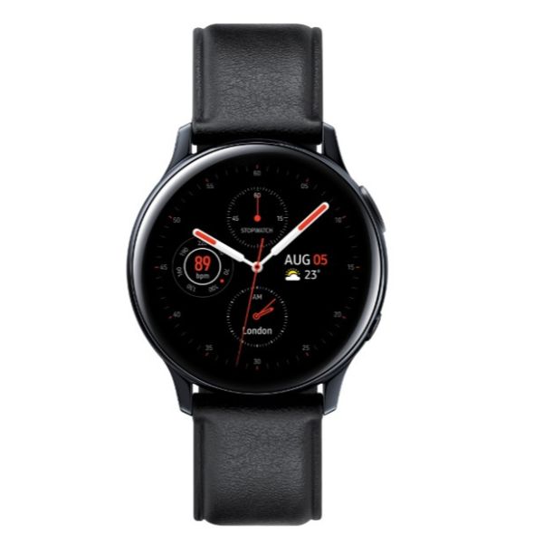 Samsung Galaxy Watch Active2 1.2" OLED 40mm Digital Watch Black Wifi GPS (Satellite)