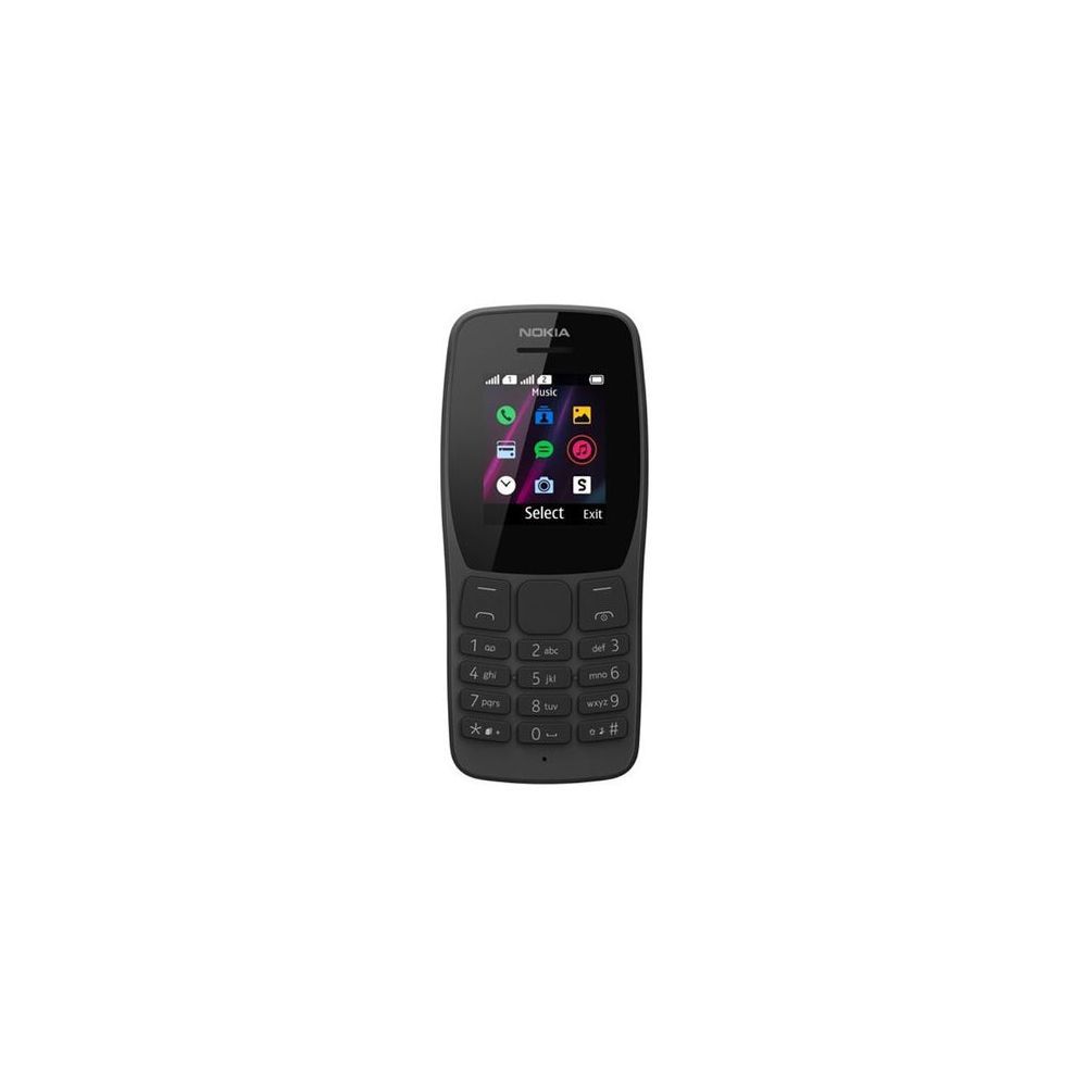 Nokia 110 4 GB Doble SIM (Negro)