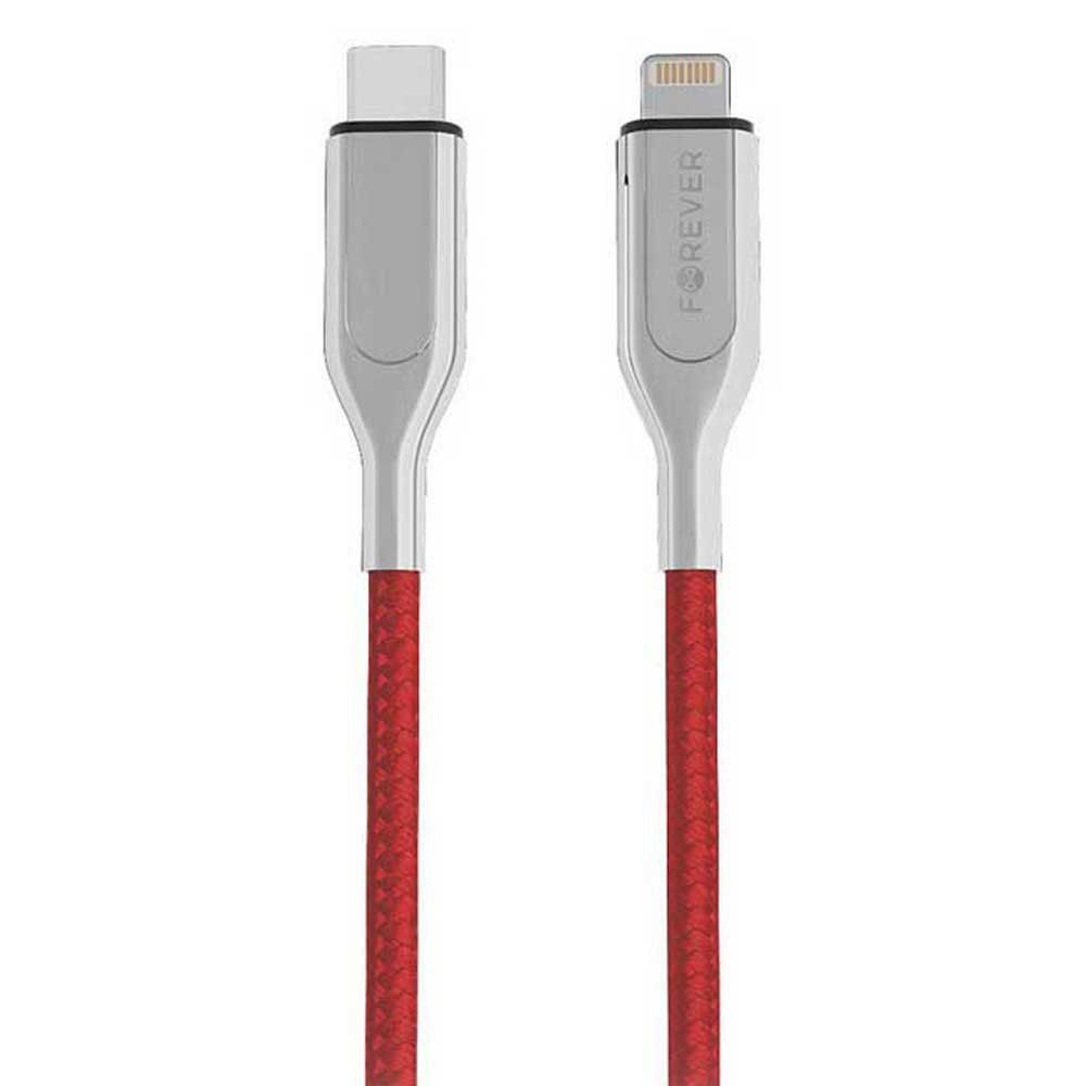 Forever USB-C to Lightning Cable, 2.4A Fast Charging