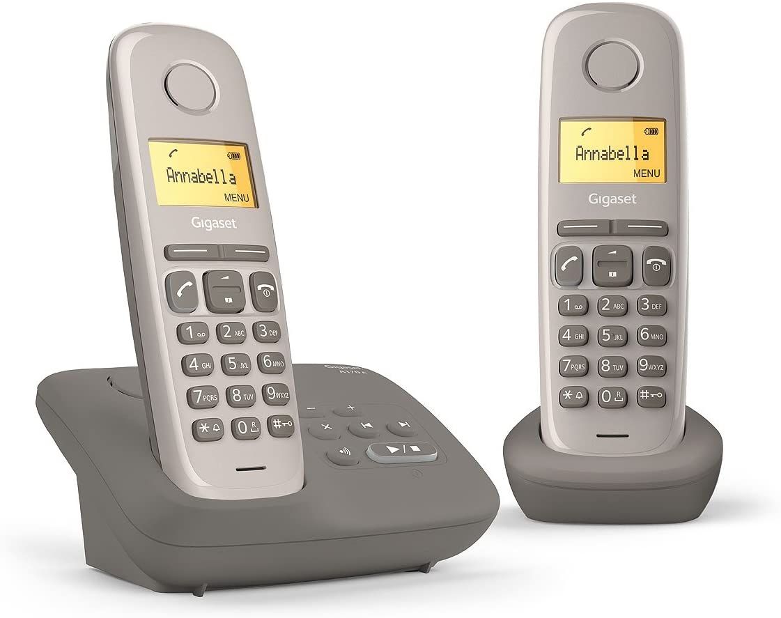 Gigaset AL170A Duo Wireless Phone with Caller ID and ECO DECTGAP