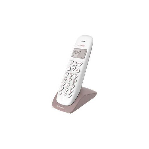 Logicom VEGA 155T - Cordless Phone with Caller ID - DECT - Taupe