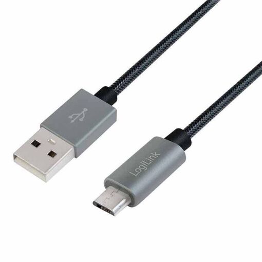 Logilink USB A to Micro USB Cable, 1m (CU0132)