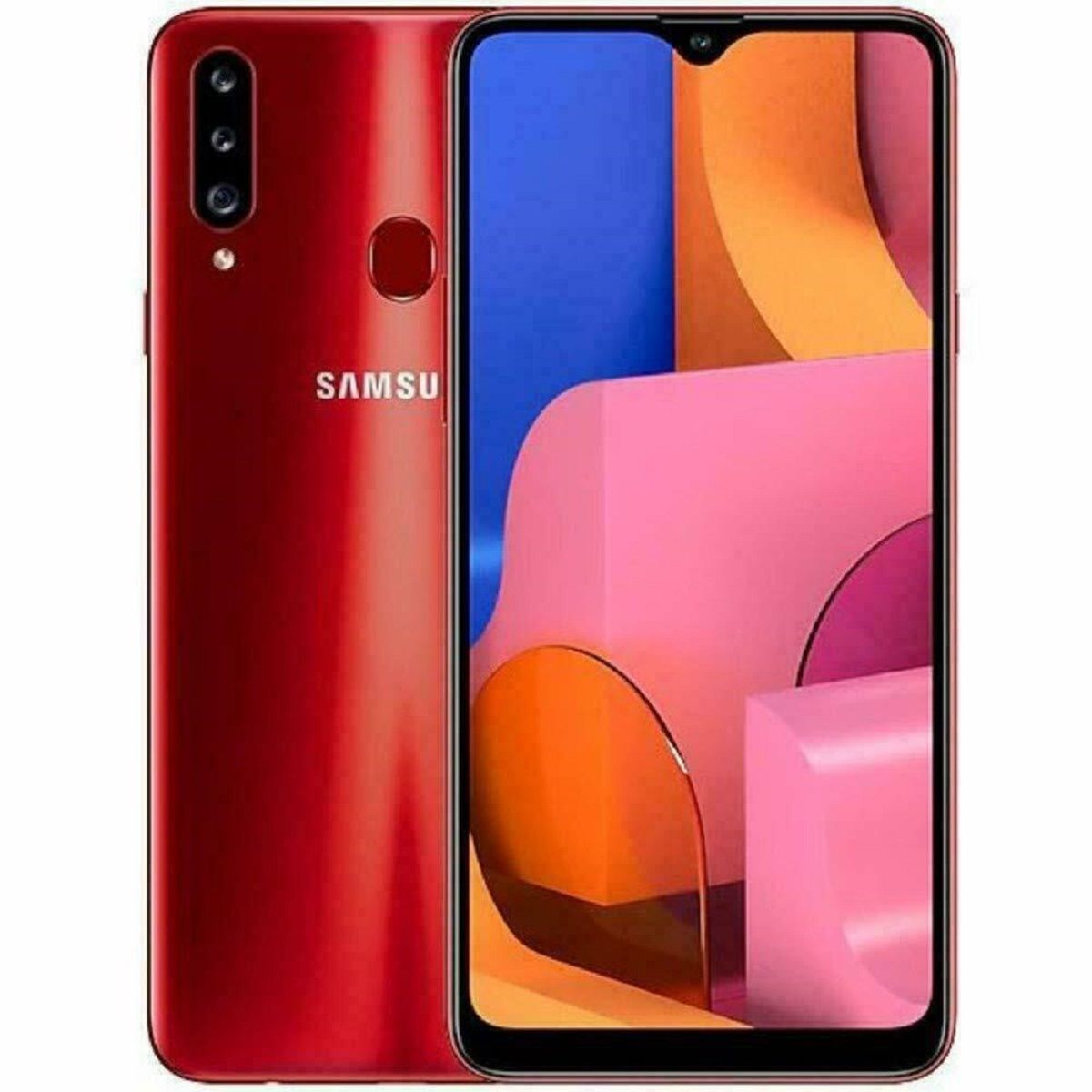 Samsung Galaxy A20s 3GB RAM 32GB ROM Dual SIM - Red