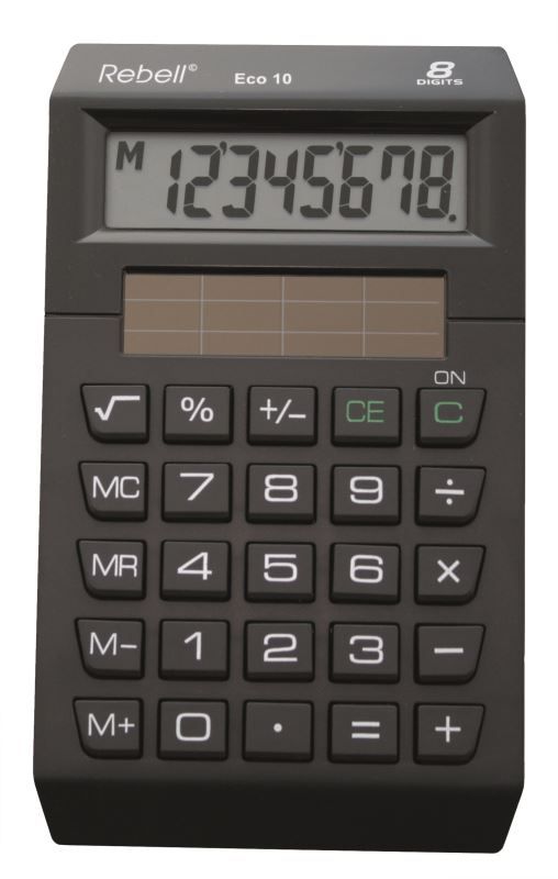 Rebel 8-Digit Desk Calculator