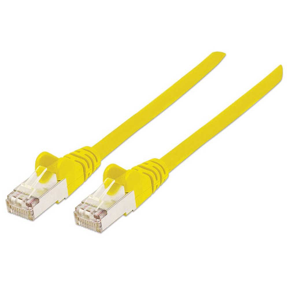 IC Intracom Cat6A Patch Cable, 2m, Yellow