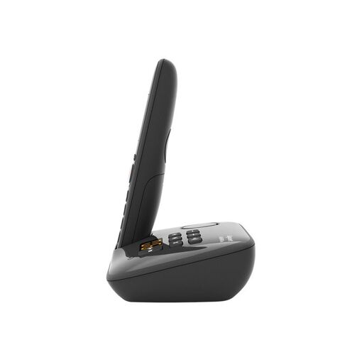 Téléphone sans fil Gigaset AS690 Duo - Affichage de l'identifiant appelant - ECO DECTGAP - Noir + Combiné supplémentaire