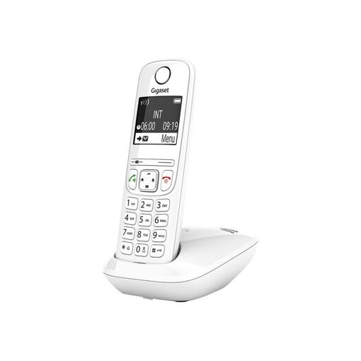 Gigaset AS690A - Wireless Phone - Answering Machine with Caller ID - ECO DECTGAP - White