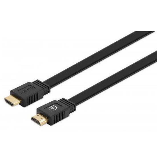 Manhattan HDMI Cable with Adapter 50cm