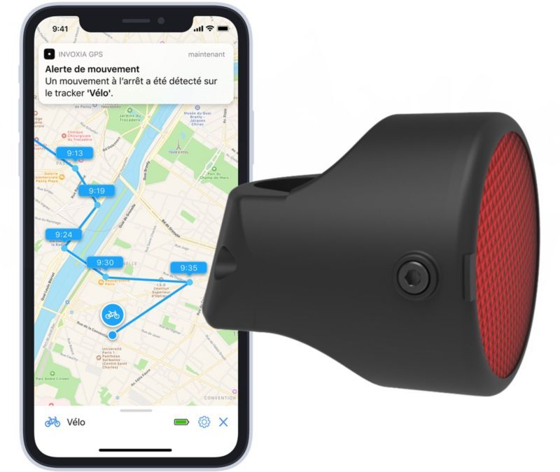 Invoxia Bike Tracker GPS Tracker