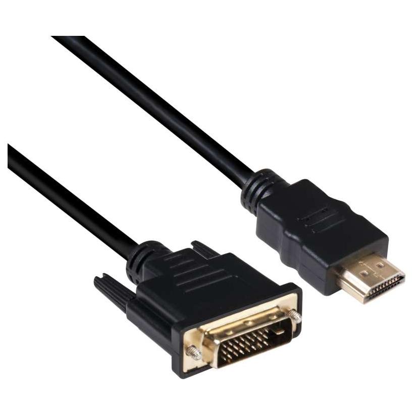 Club 3D DVI to HDMI 1.4 Cable (2m/6.56ft) - Bidirectional