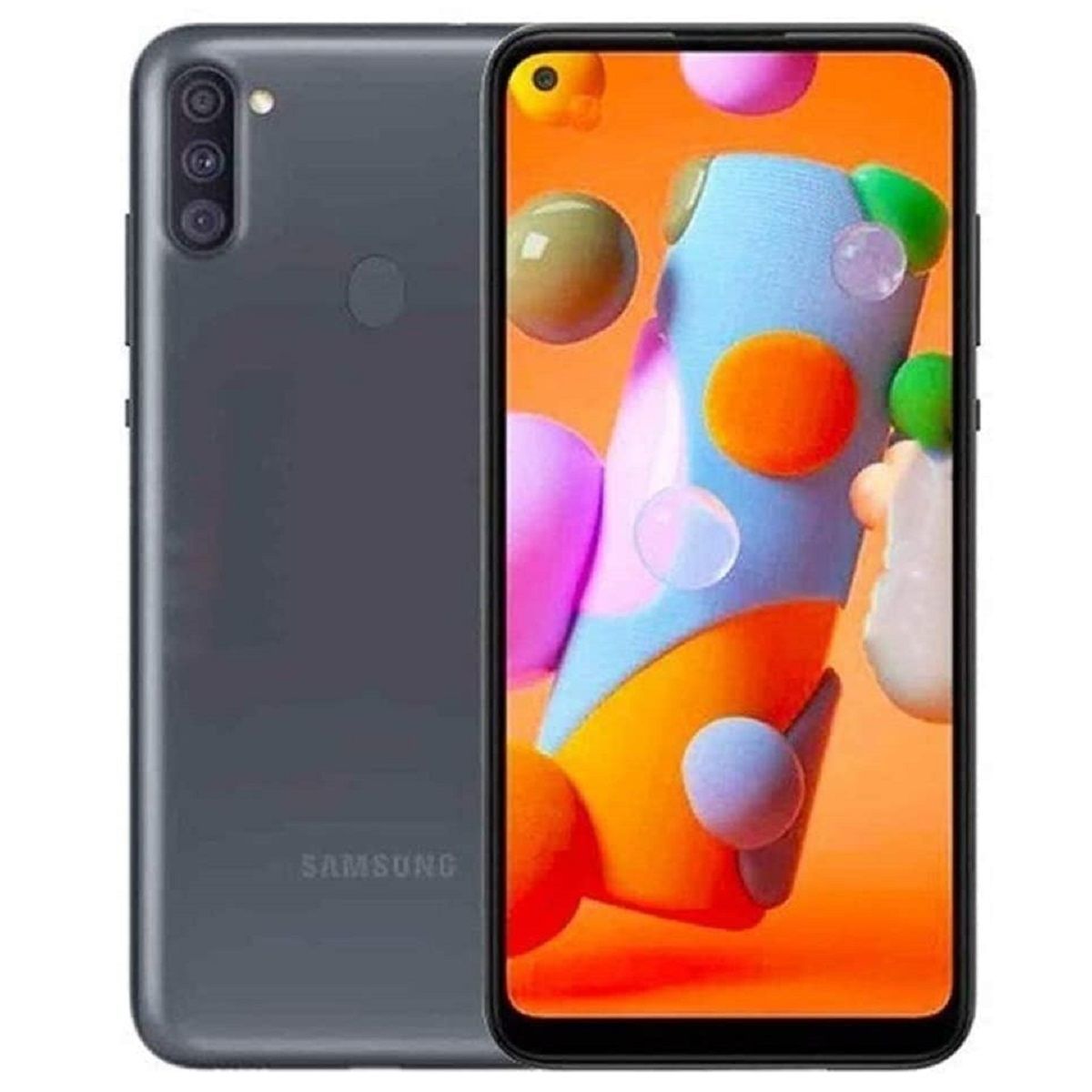 Samsung Galaxy A11 - 2GB Ram, 32GB Rom, Dual Sim - Black