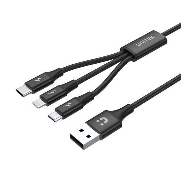 Unitek USB A to Micro USB B Cable 1.2m (C14049BK)