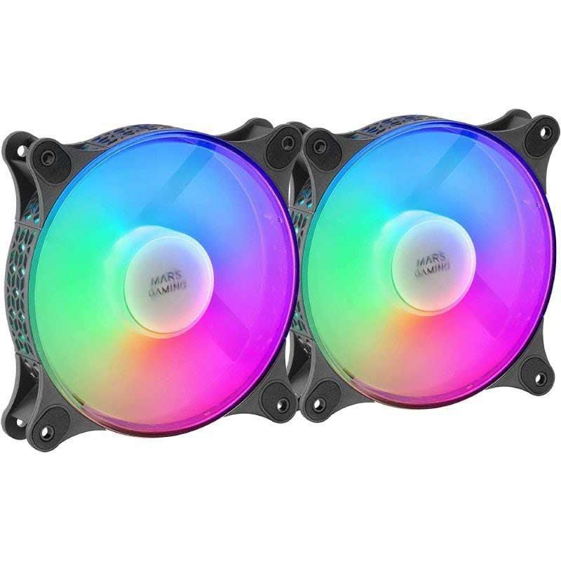 AeroCool MF Duo 120mm Fan (2 Pack) - FRGB