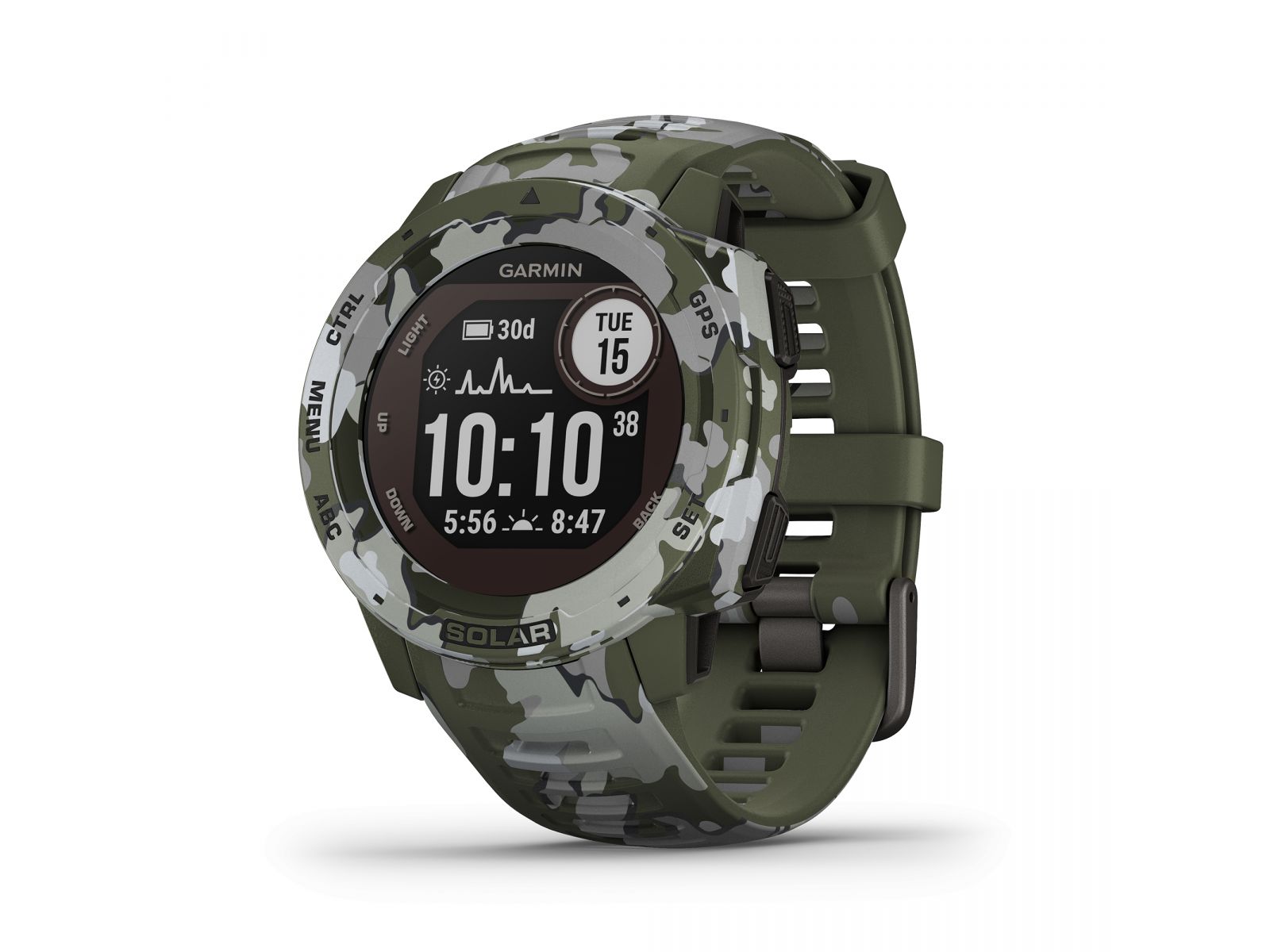 Garmin Instinct Solar Edición Camo