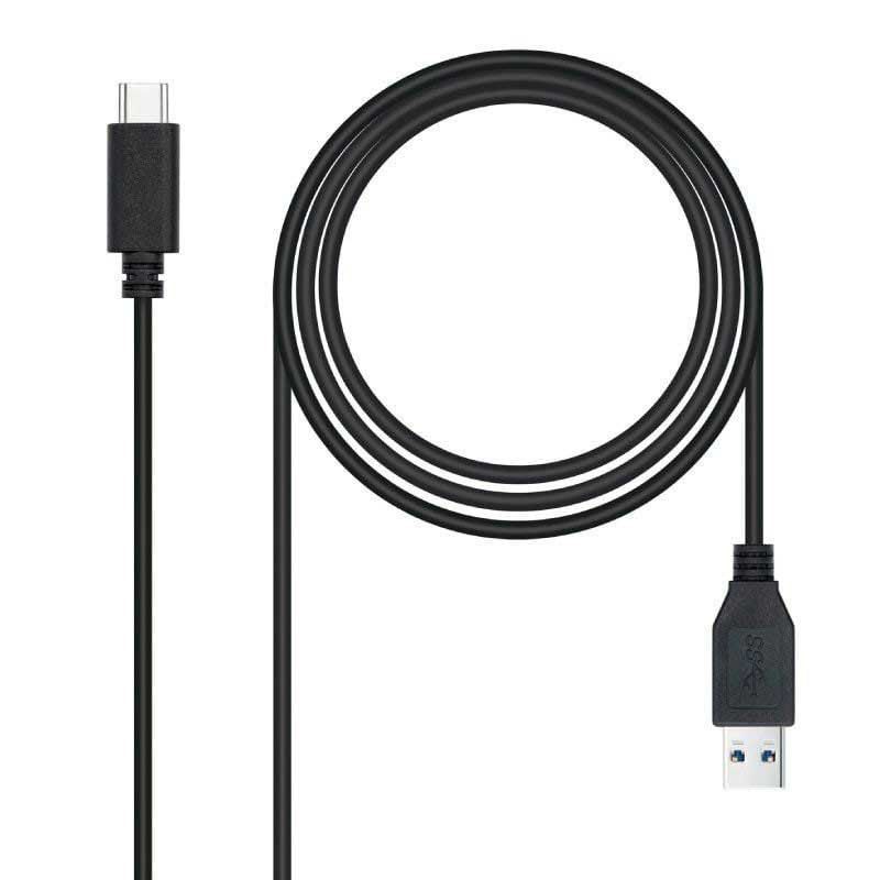 NanoCable USB-C to USB-A Cable, 2m