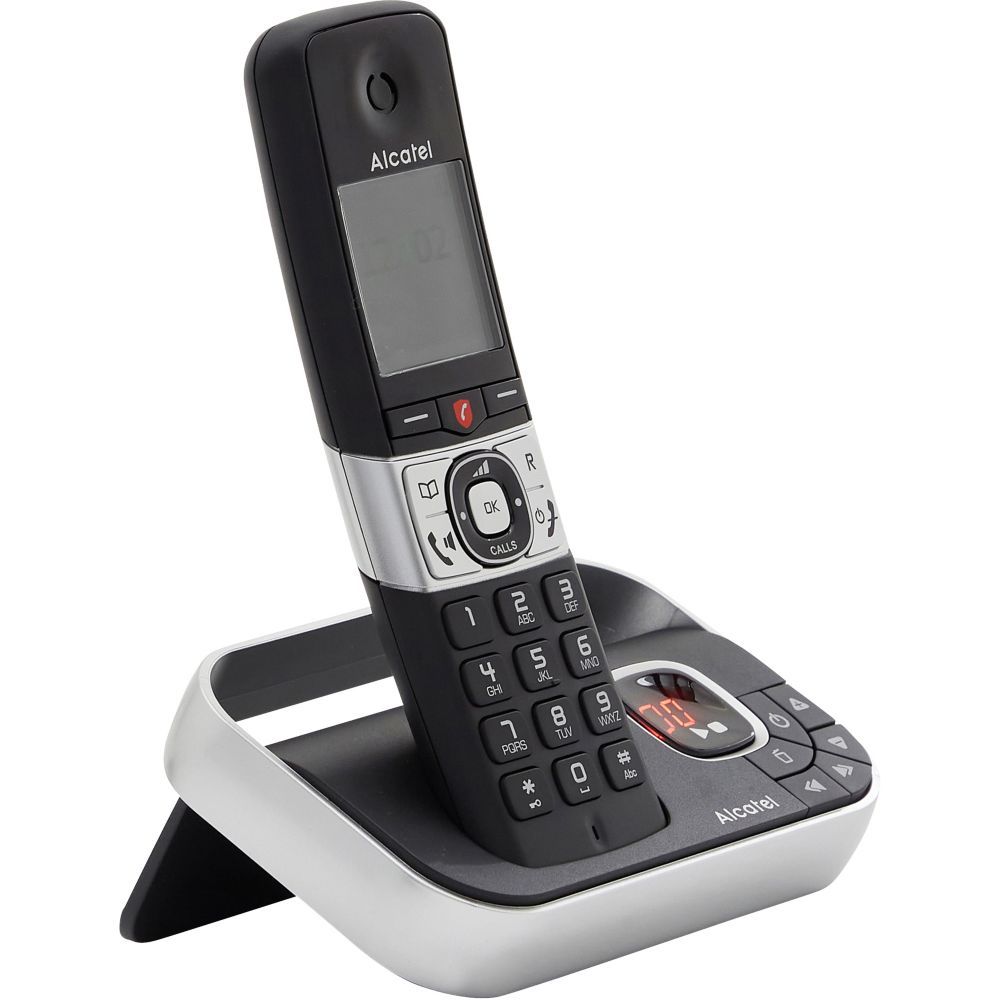 Alcatel F890 Voice - Teléfono fijo inalámbrico con bloqueo de llamadas Premium