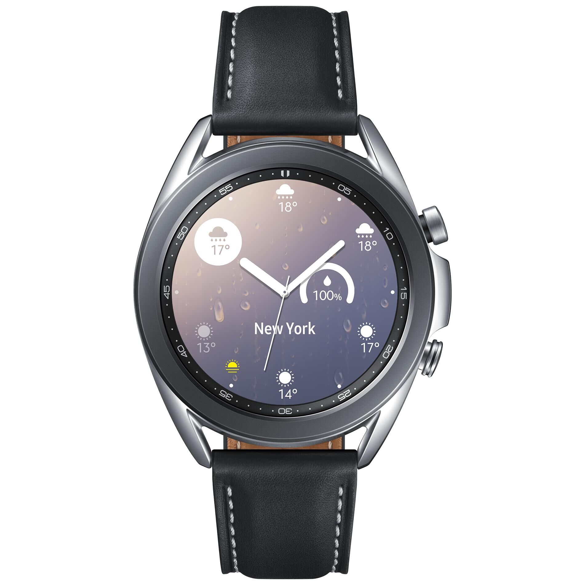 Samsung Galaxy Watch 3 - 1.2-inch, 41mm Silver GPS Wi-Fi