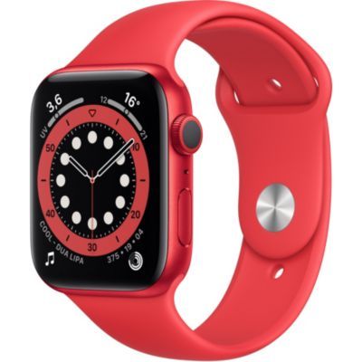 Apple Watch Series 6 (GPS) - 44mm Aluminium Case (PRODUCT)RED Red Band