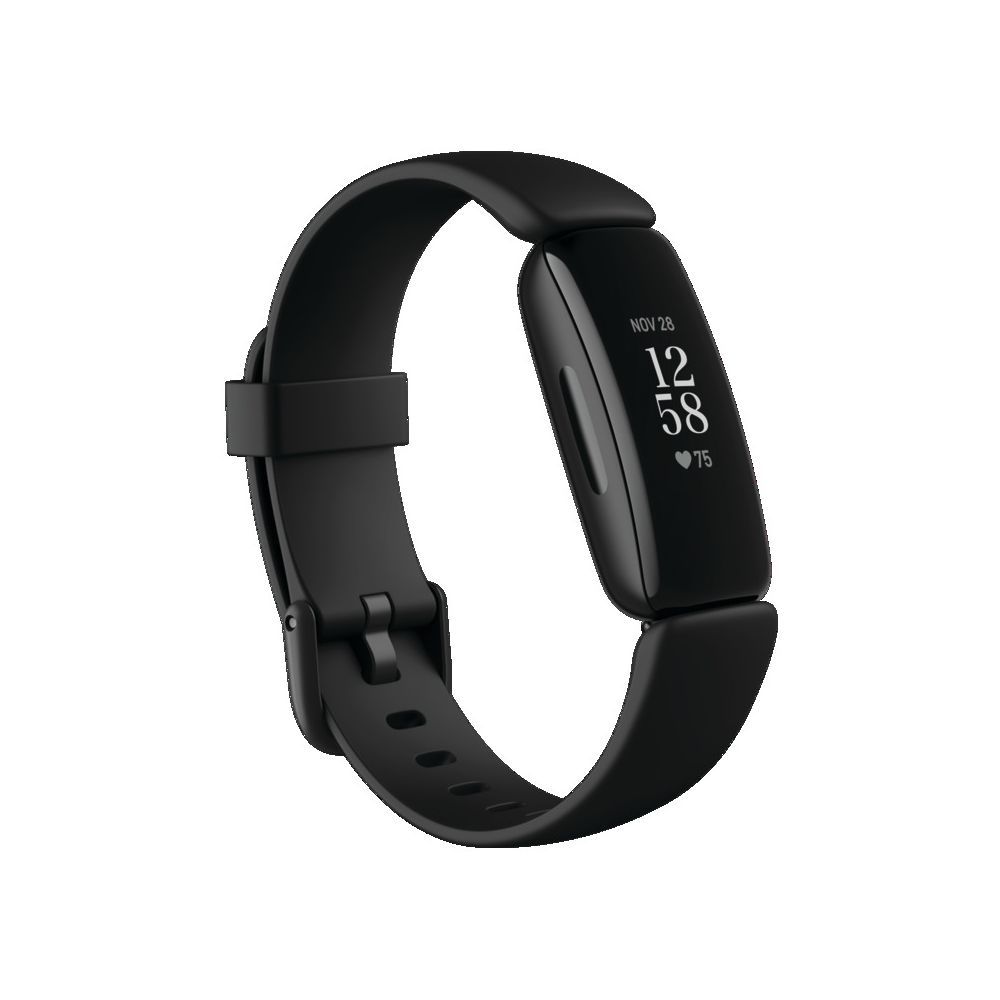 Fitbit Inspire 2 - Black - Activity Tracker with Silicone Strap - Monochrome