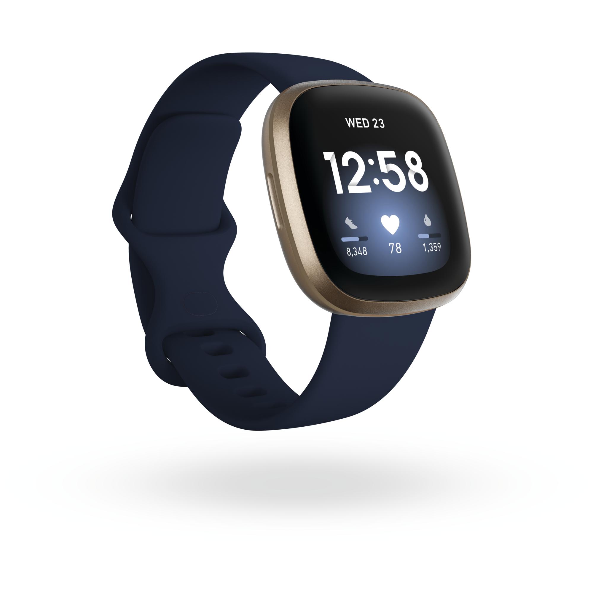 Fitbit Versa 3 - 40mm Digital Touchscreen Watch with GPS and Wi-Fi in Gold