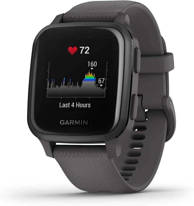 Garmin Venu Sq - Gris Sombra - Reloj deportivo con correa de silicona