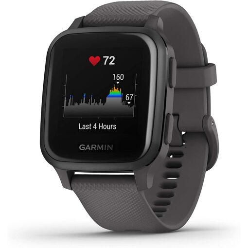 Garmin Venu Sq - Gris Sombra - Reloj deportivo con correa de silicona