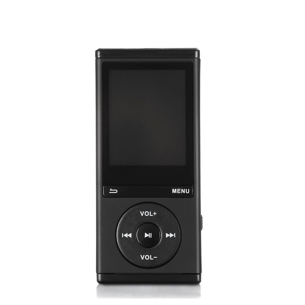 WE 8GB MP4 Player with Audio/Video, FM Radio, Bluetooth 4.0, Podometer (Black)