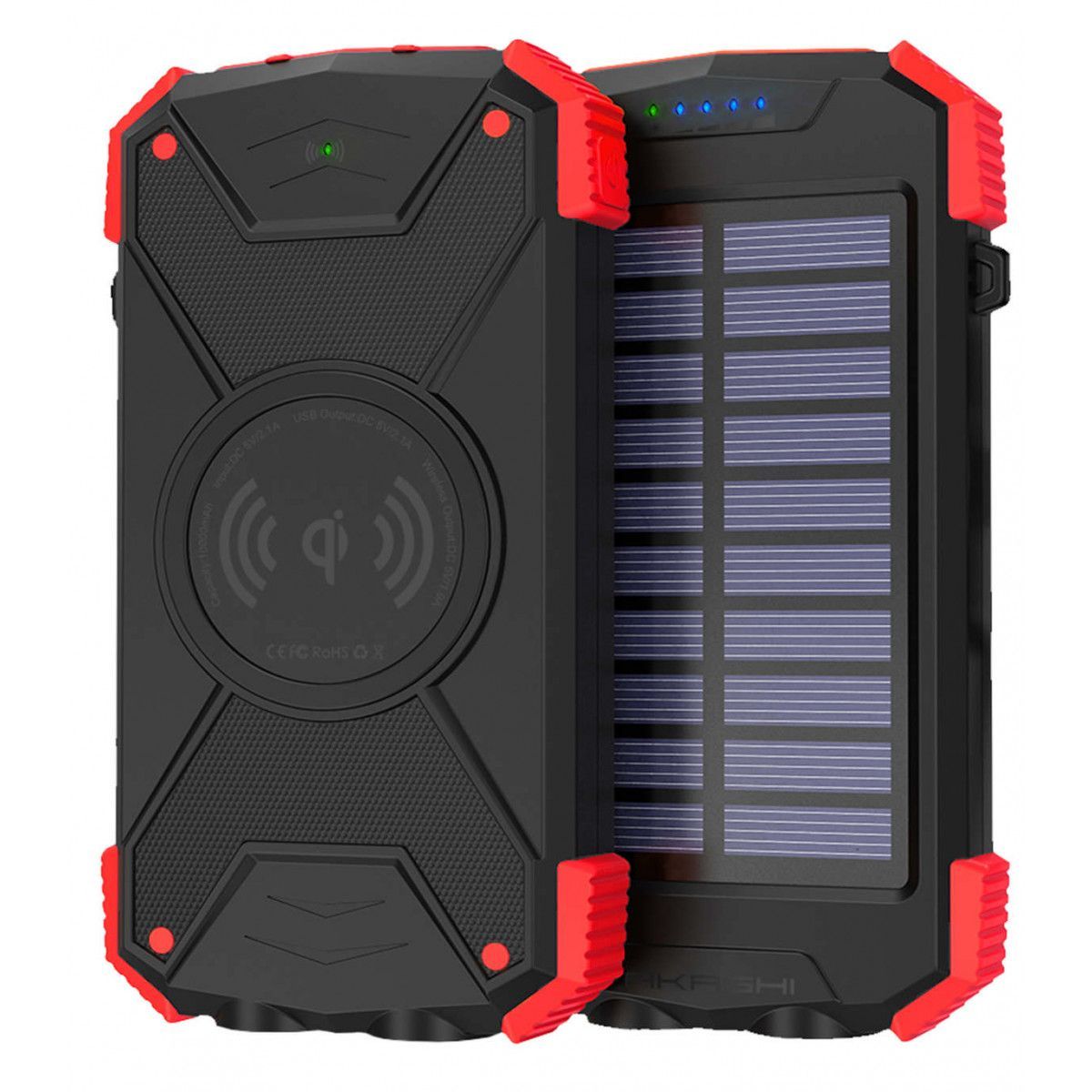 Cargadores externos Akashi Altpb 10 W solares
