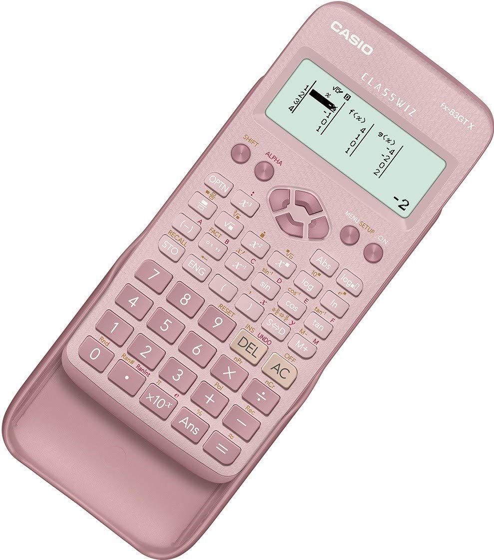 Casio FX-83GT X Scientific Calculator, Pink