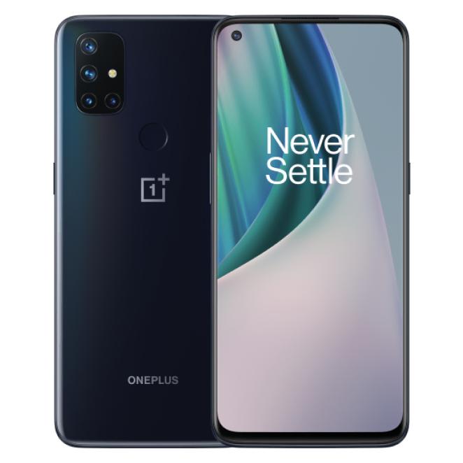 OnePlus Nord N10 5G - Écran 6,49'', 6 Go de RAM, 128 Go de stockage, Batterie 4300 mAh