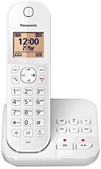 Panasonic Cordless DECT Phone with Answering Machine (White)