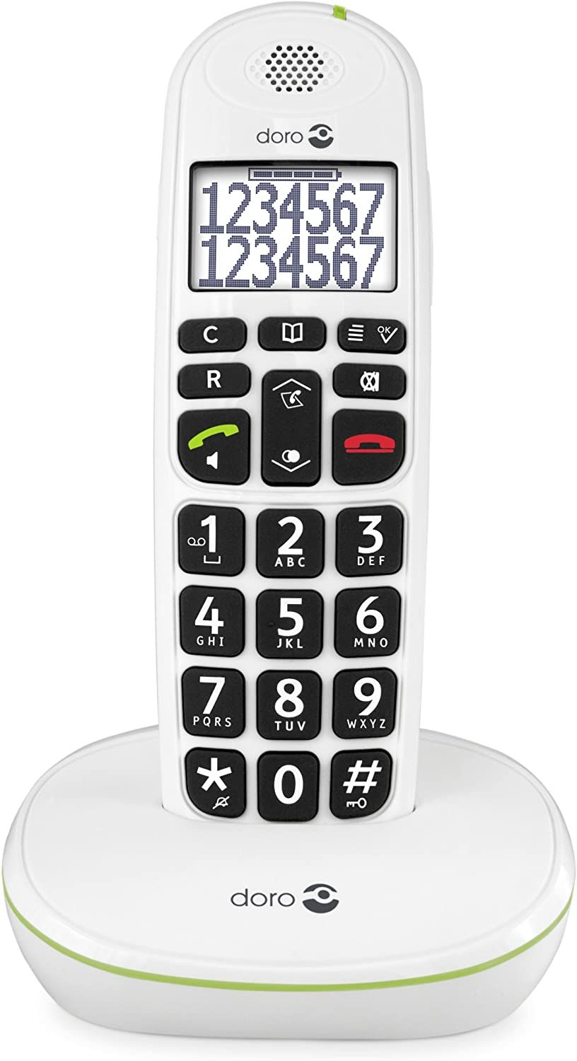 Doro Wireless Fixed Phone, White