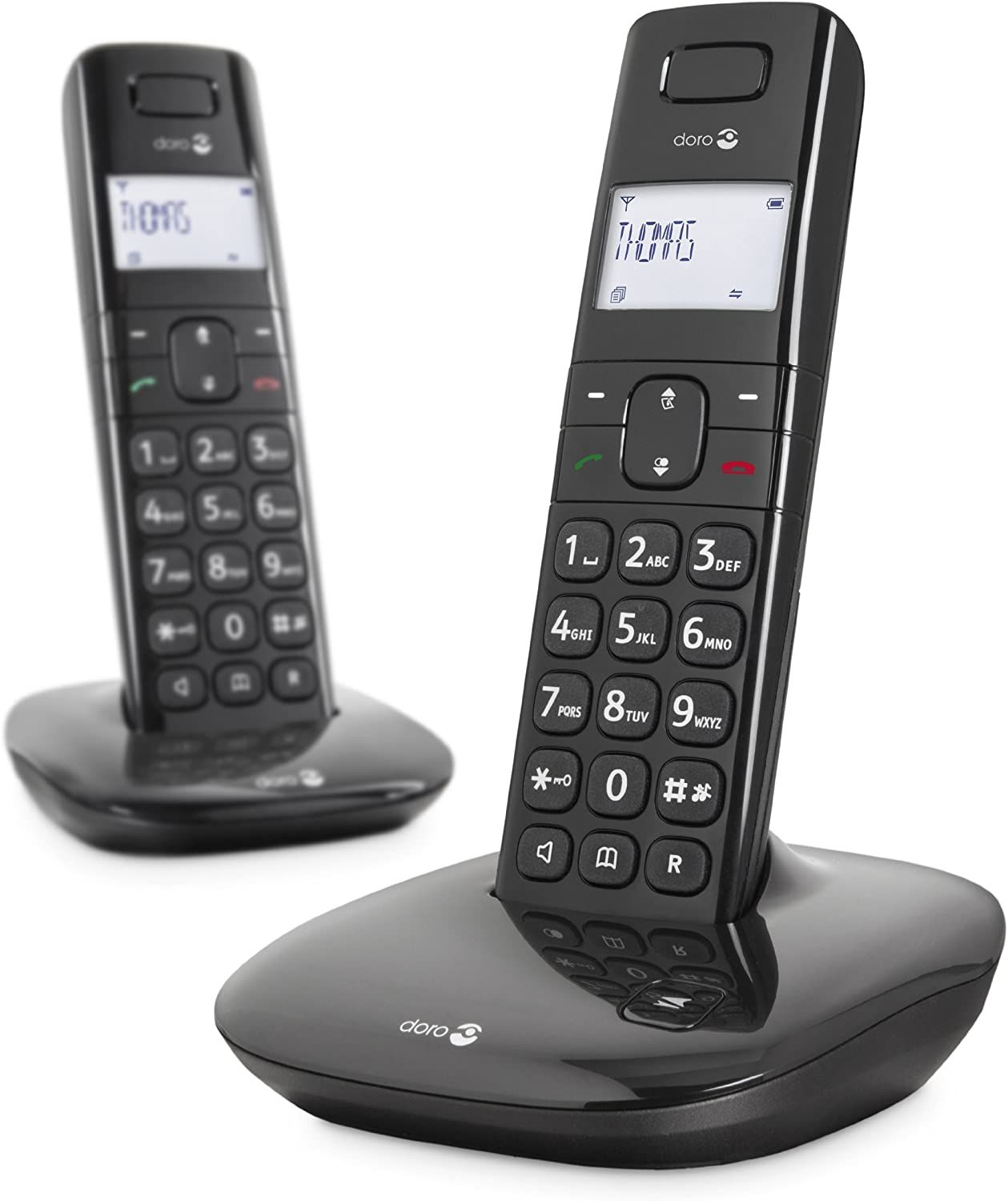 Doro Wireless DECT Landline Phone - Black