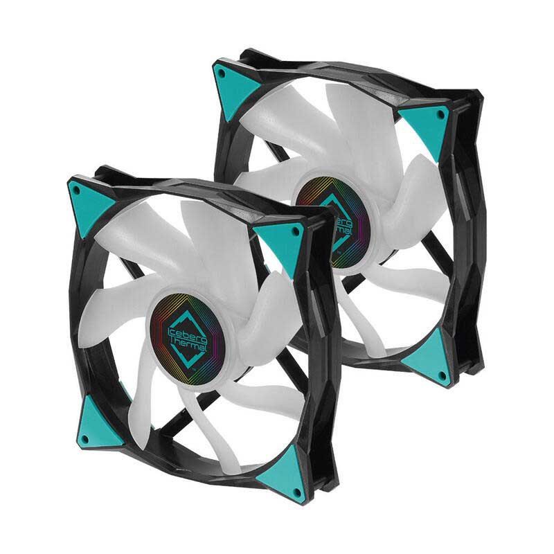 Iceberg Thermal IceGale ARGB 140x140 Ventilators (2 Pack)