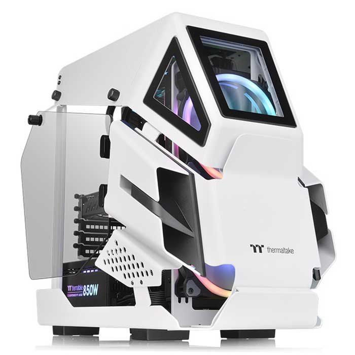 Thermaltake T200 Mini Tower PC Case - White