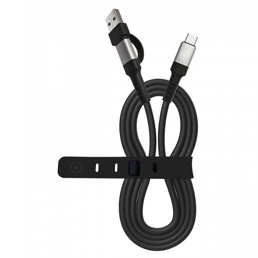 Cable Muvit For Change USB-A a USB-C, 3A, 15W, 1.2m