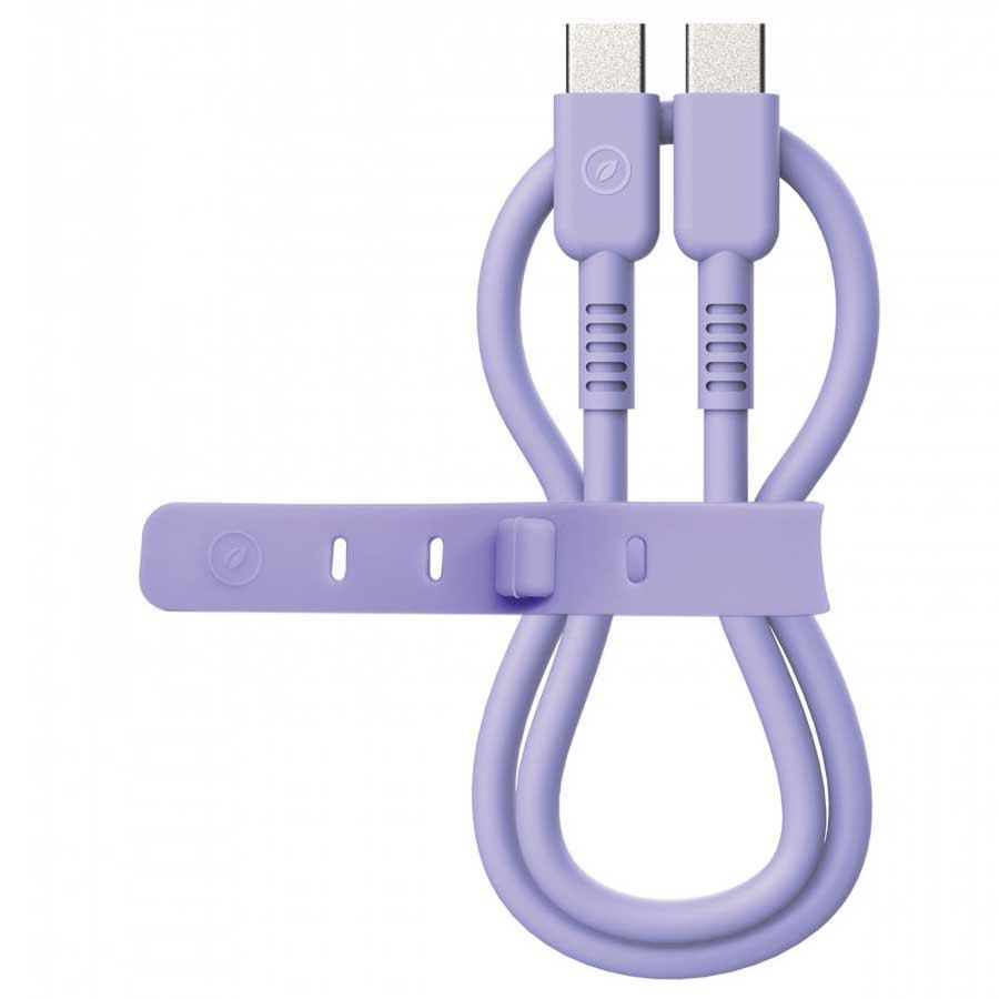 Cable Muvit Para Cambio USB-C a USB-C 0.2 m, 3A, 60W