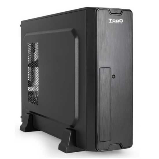 TooQ Slim TQC-3007U3C Micro ATX PC Case with SFX 500W Power Supply - Black