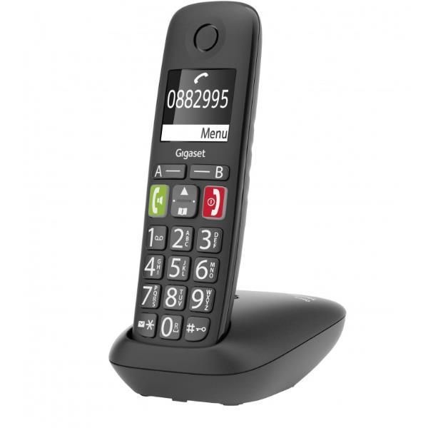 Gigaset S30852 Analog/DECT Phone - Black