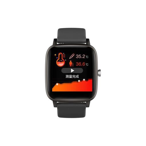 RADIANT Smartwatch Radiant (40mm, Black, 500mAh)
