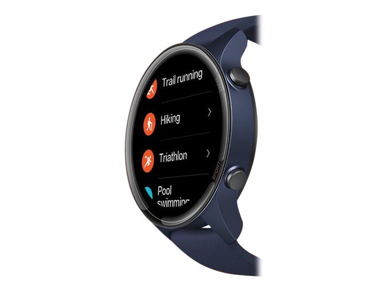 Xiaomi Mi Watch, Navy Blue, Smartwatch with Strap, TPU, Navy Blue, Wrist Size: 130-220mm, 1.39" Display, Bluetooth, 32g