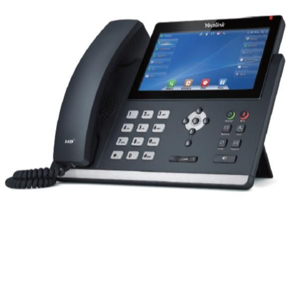 Téléphone fixe Yealink T48U Gris LED Wifi