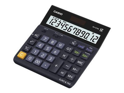 Casio DH-12TER Solar-Powered Calculator